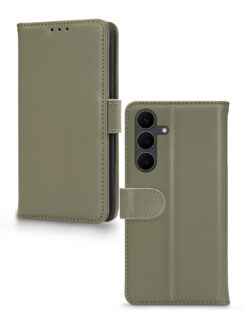 Mobilize Premium Gelly Wallet Book Case Samsung Galaxy S25 FE 5G/S26 FE 5G Green