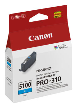 Canon PFI-5100 C inktcartridge 1 stuk(s) Origineel Cyaan - Afbeelding 3