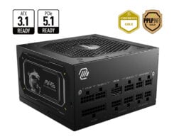 MSI MAG A850GL PCIE5 II power supply unit 850 W 20+4 pin ATX ATX Zwart - Afbeelding 6