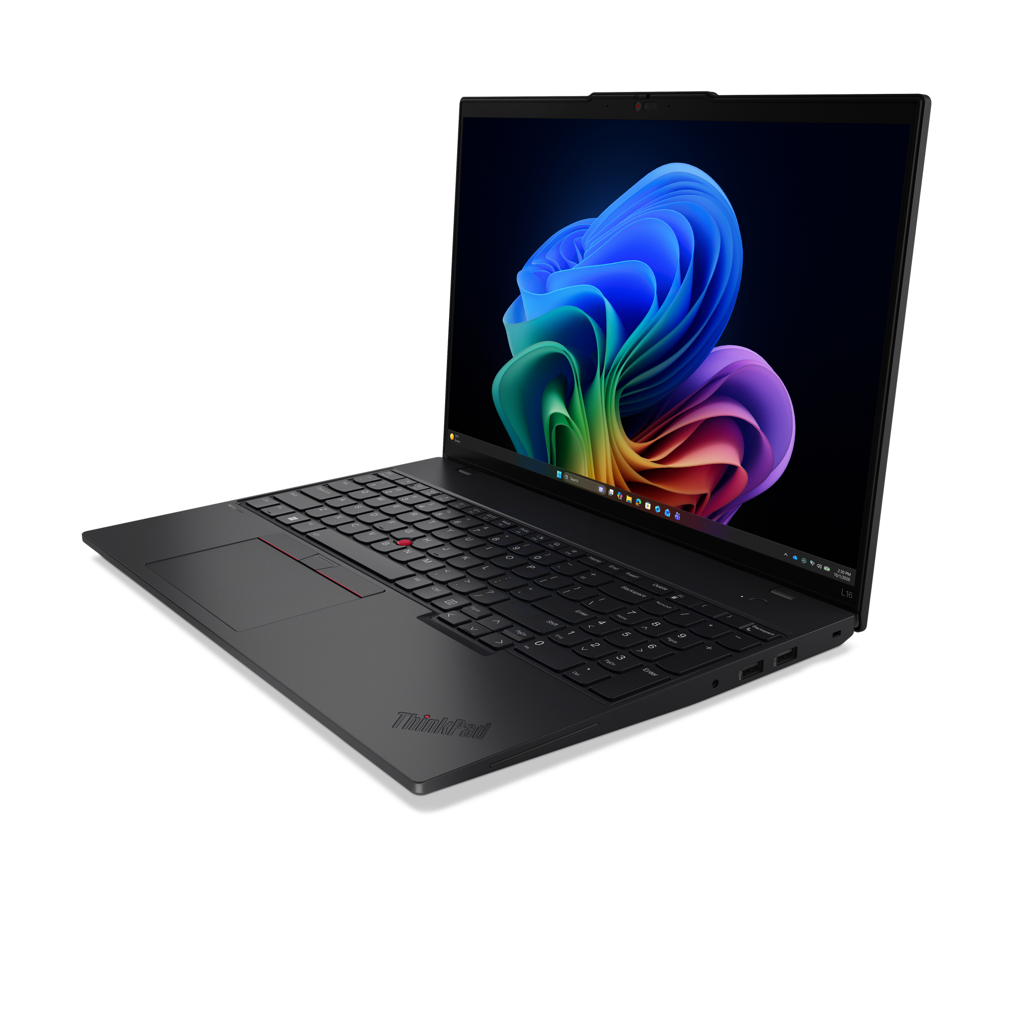 Lenovo ThinkPad L16 Gen 3 (Intel) Copilot+ PC Intel Core Ultra 7 355 Laptop 40,6 cm (16") WUXGA 16 GB DDR5-SDRAM 512 GB SSD Wi-Fi 7 (802.11be) Windows 11 Pro Zwart Engels - Afbeelding 5