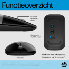HP Z3700 Dual Silver-muis - Afbeelding 6