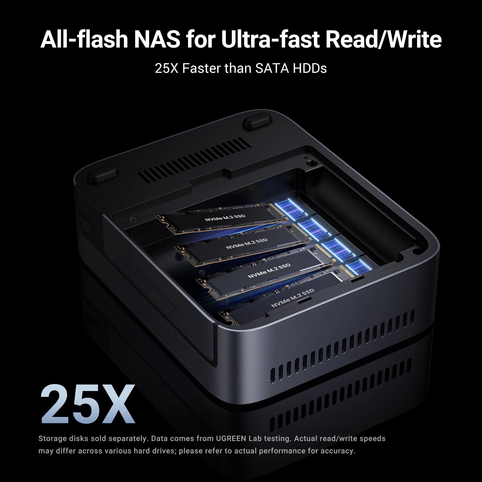 Ugreen DXP480T Plus NAS Desktop Intel® Core™ i5 8 GB DDR5 Grijs - Afbeelding 3