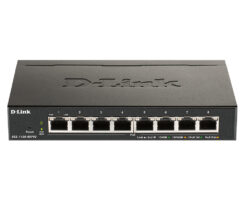 D-Link DGS-1100-08PV2 Managed L2/L3 Gigabit Ethernet (10/100/1000) Power over Ethernet (PoE) Zwart