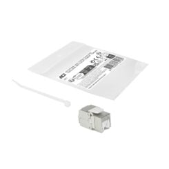 ACT Keystone Jack RJ45 CAT6A Shielded toolless met shutter - Afbeelding 4