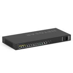 NETGEAR GSM4212P Managed L2/L3 Gigabit Ethernet (10/100/1000) Power over Ethernet (PoE) 1U Zwart
