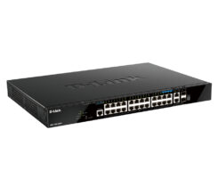 D-Link DGS-1520-28MP/E netwerk-switch Managed L3 Gigabit Ethernet (10/100/1000) Power over Ethernet (PoE) 1U Zwart - Afbeelding 2
