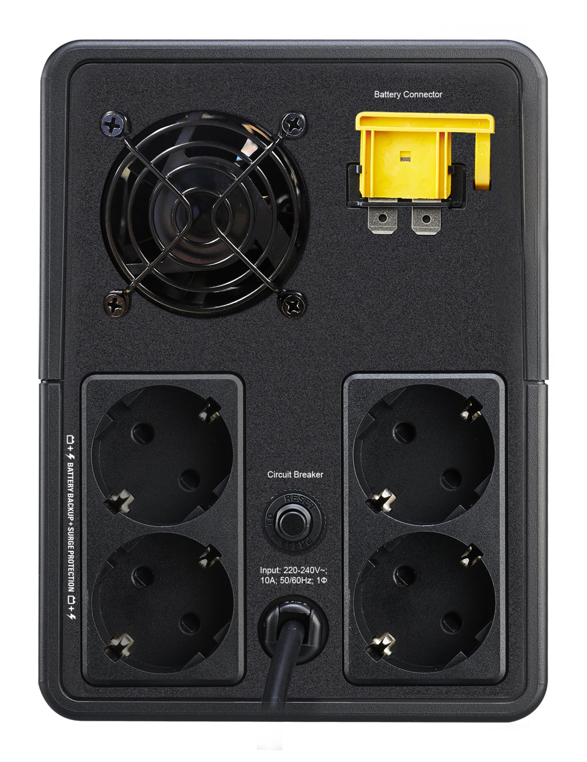 APC Back-UPS BVX2200LI-GR Noodstroomvoeding - 2200VA, 4x stopcontact - Afbeelding 3