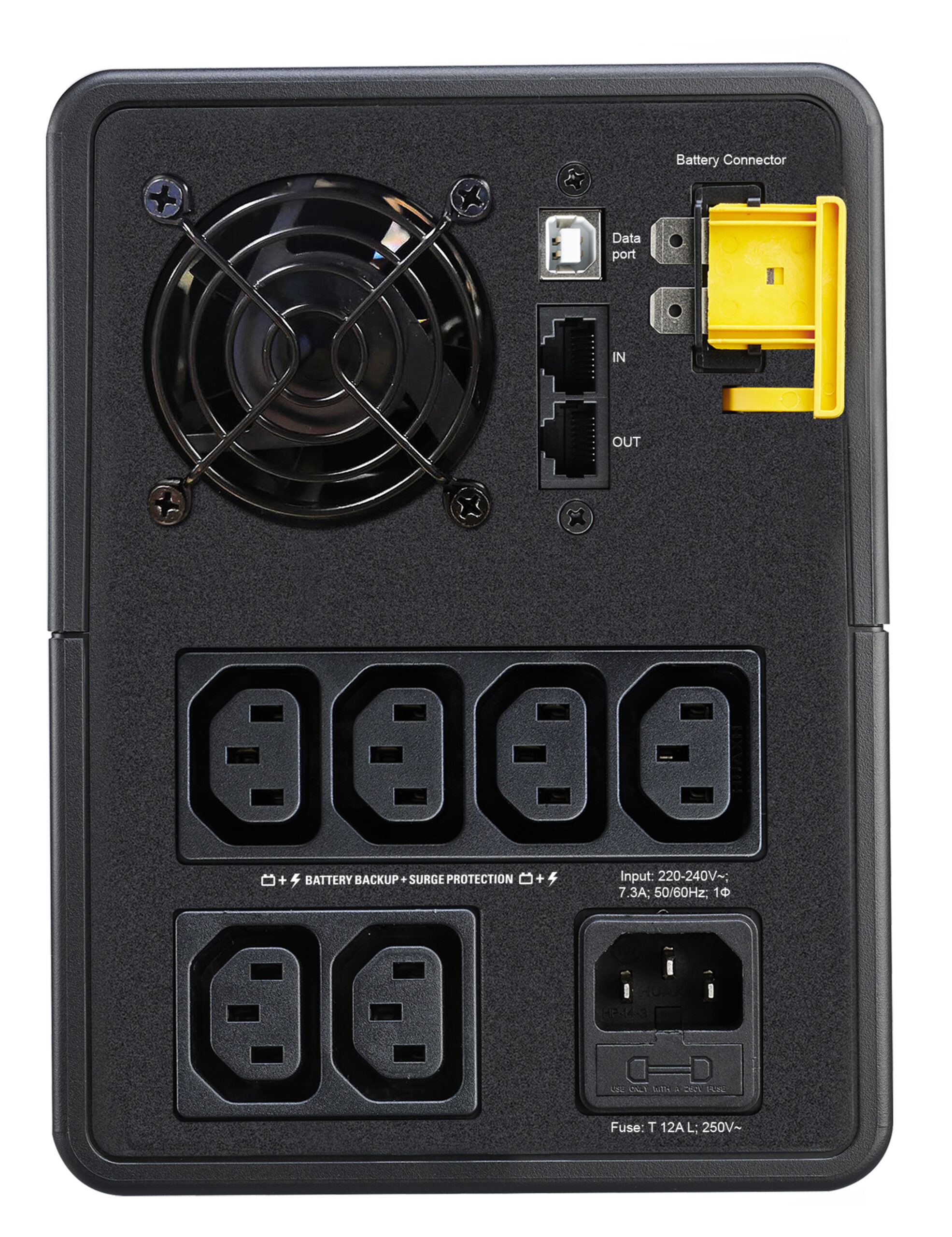 APC Back-UPS BX1600MI Noodstroomvoeding - 1600VA, 6x C13, USB - Afbeelding 3