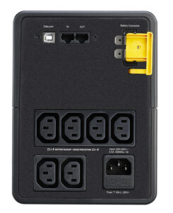 APC Back-UPS BX1200MI Noodstroomvoeding - 1200VA, 6x C13, USB - Afbeelding 3
