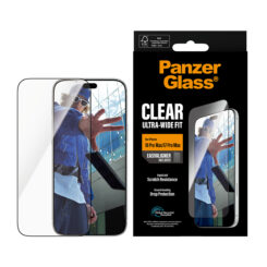 PanzerGlass ® Screen Protector iPhone 2026 Pro Max | 17 Pro Max | Ultra-Wide Fit w. EasyAligner Doorzichtige schermbeschermer 1 stuk(s) - Afbeelding 3