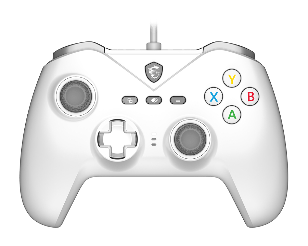 MSI FORCE GC200 WHITE game controller Wit USB Gamepad Analoog/digitaal Android, PC - Afbeelding 2