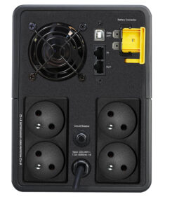 APC Back- 1600VA 230V AVR French Sock UPS Line-interactive 1,6 kVA 900 W 4 AC-uitgang(en) - Afbeelding 3