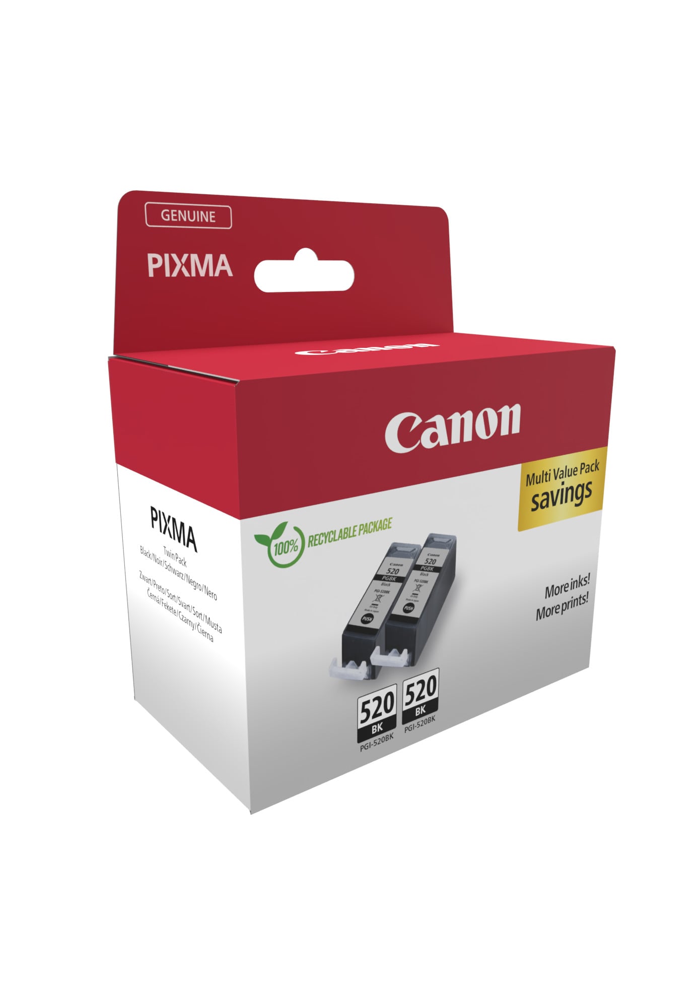 Canon 2932B019 inktcartridge 2 stuk(s) Origineel Zwart - Afbeelding 3