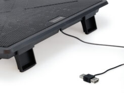 Conceptronic THANA05B laptop cooling pad 39,6 cm (15.6") Zwart - Afbeelding 5