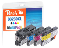 Peach LC-3239XL inktcartridge 4 stuk(s) Hoog (XL) rendement Zwart, Cyaan, Magenta, Geel - Afbeelding 2