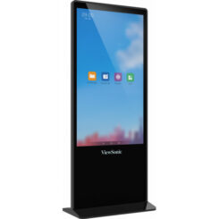 Viewsonic EP5542T beeldkrant Totem-ontwerp 139,7 cm (55") LED 450 cd/m² 4K Ultra HD Zwart Touchscreen Android 8.0 - Afbeelding 3