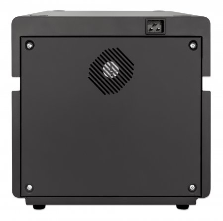 Manhattan USB-C laadkast voor 10 apparaten (iPad tot 11"), ook voor tablets en smartphones, vakken 264×22×235 mm, laadkabels niet inbegrepen (USB-C-kabel 354868 aanbevolen), afsluitbaar, alternatief voor laadtrolley, EU/UK-stroomkabels inbegrepen - Afbeelding 5