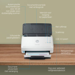 HP ScanJet Pro 2000 s2 Paginascanner 600 x 600 DPI A4 Zwart, Wit - Afbeelding 5