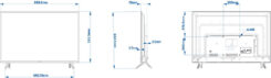 Philips 43HFL5114/12 tv 109,2 cm (43") Full HD Smart TV Wifi Zwart 250 cd/m² - Afbeelding 4