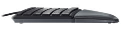 CHERRY KC 4500 ERGO toetsenbord Universeel USB QWERTY Brits Engels Zwart - Afbeelding 6