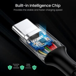 Ugreen 70429 USB-kabel 1 m USB C 0,48 Gbit/s 100 W Zwart - Afbeelding 6