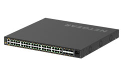 NETGEAR GSM4248P Managed L2/L3/L4 Gigabit Ethernet (10/100/1000) Power over Ethernet (PoE) Zwart