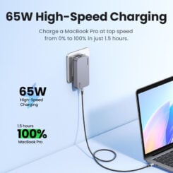 Ugreen Nexode Pro 65W GaN Travel Charger Binnen - Afbeelding 6