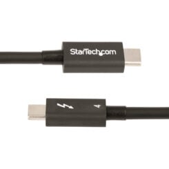 StarTech.com 1m Thunderbolt 4 Kabel, 40Gbps, 100W PD, 4K/8K Video, Intel-Certified Thunderbolt Kabel, Compatibel met USB4/Thunderbolt 3/USB 3.2/USB Type-C/DisplayPort - Afbeelding 4