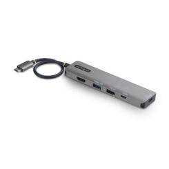 StarTech.com USB-C naar HDMI Multiport Adapter met 140W PD Charging, 4K 60Hz, USB 10Gbps Hub, 1x USB 2.0 Port, Type-C Mini Dock voor MacBook / Dell / ThinkPad / HP