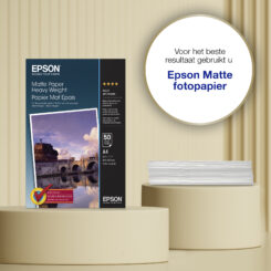 Epson A4 Matte Paper 167 g/m2, 50 vellen - Afbeelding 3