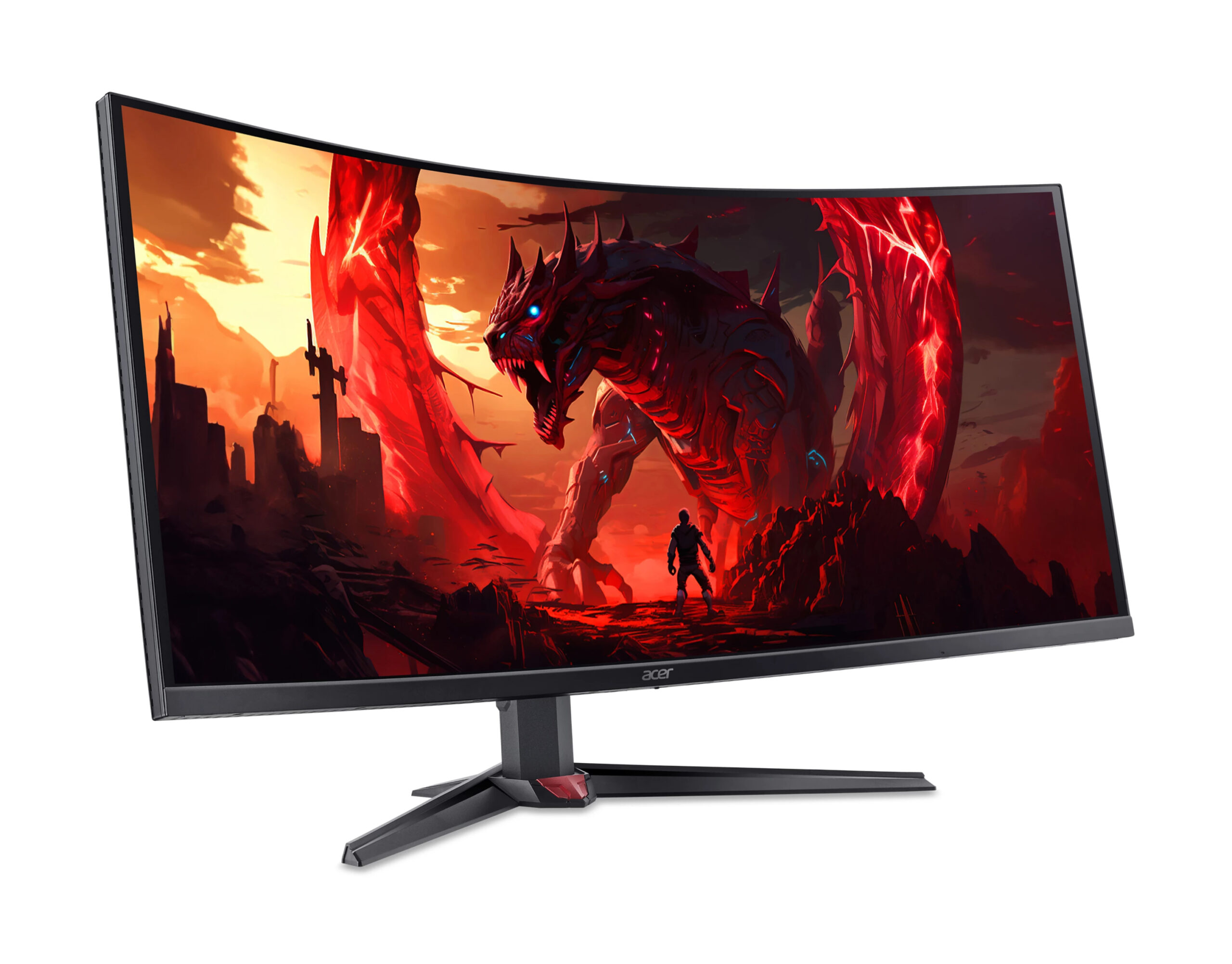 Acer Nitro XZ3 Nitro XZ403CKR bmiiphuzx computer monitor 100,8 cm (39.7") 5120 x 2160 Pixels WUHD LED Zwart - Afbeelding 3