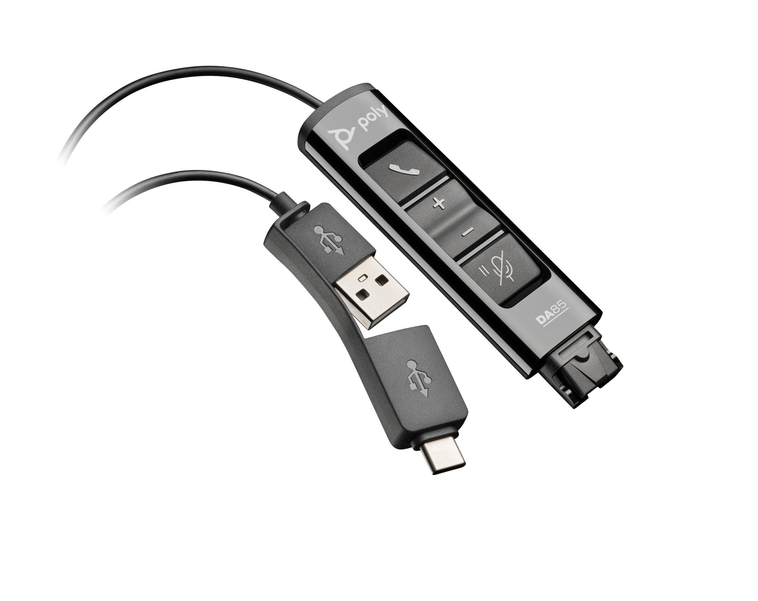 HP Poly DA85 USB naar QD adapter - Afbeelding 2