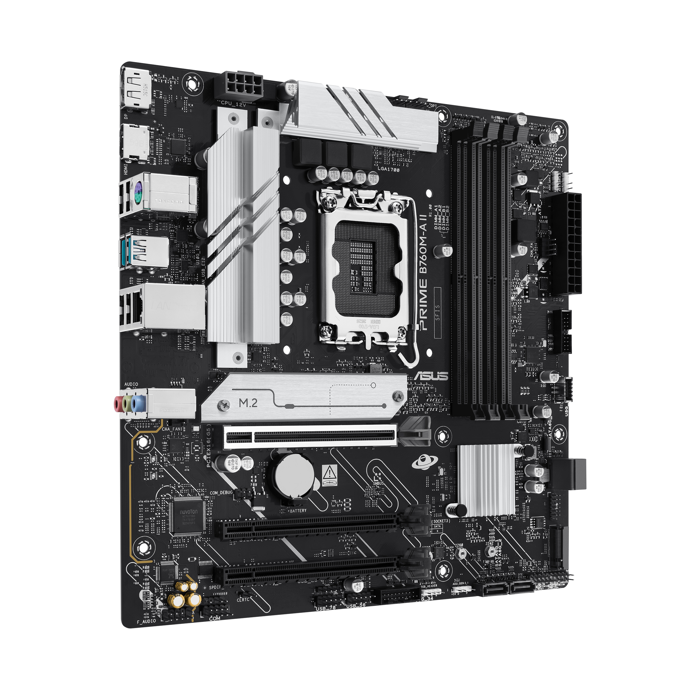 ASUS PRIME B760M-A II-CSM Intel B760 LGA 1700 micro ATX - Afbeelding 3