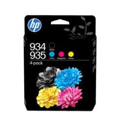 HP 934 originele zwarte/935 cyaan/magenta/gele inktcartridges, 4-pack