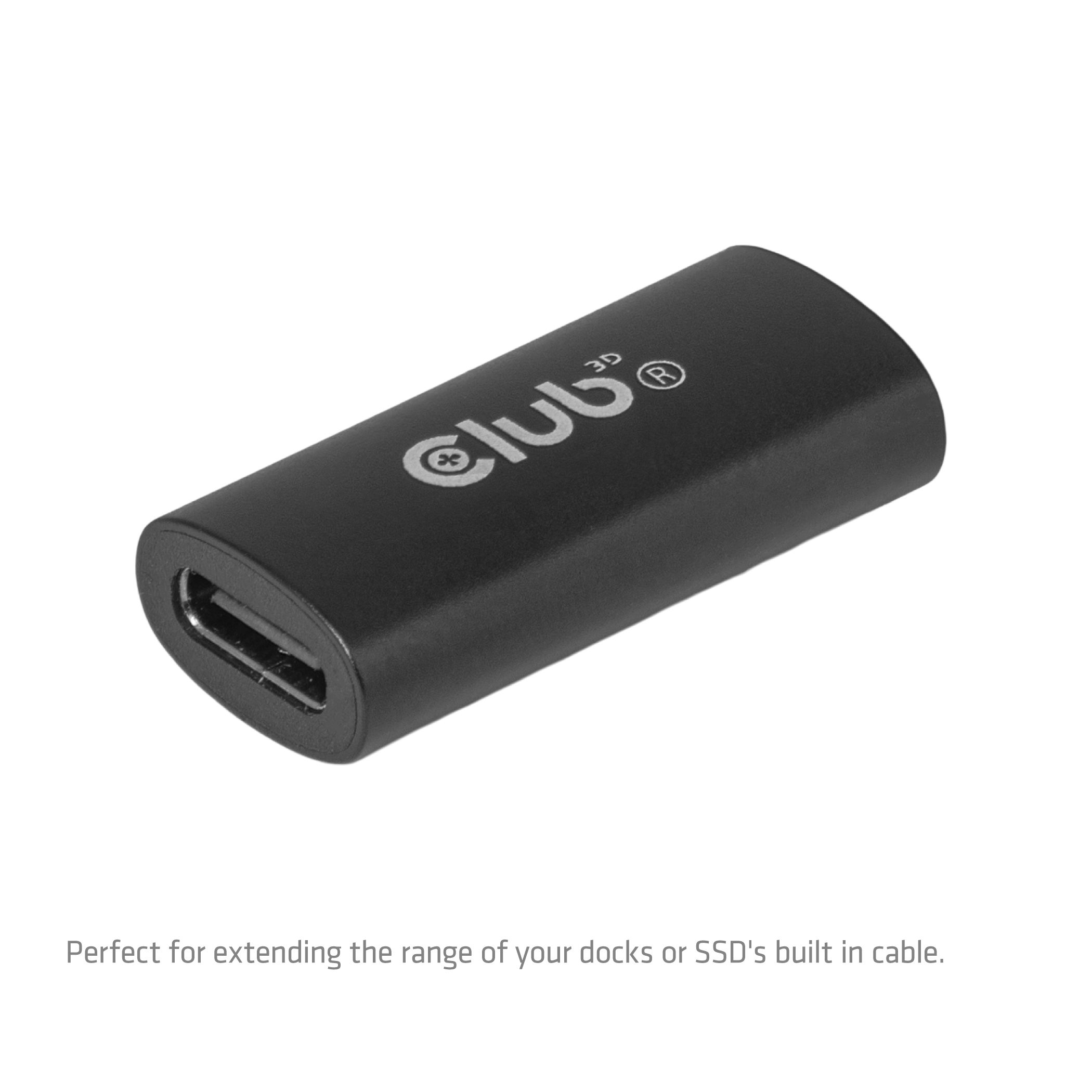 CLUB3D USB-C®-vrouwelijke adapter 40G 240 W 8K 60 Hz - Afbeelding 5