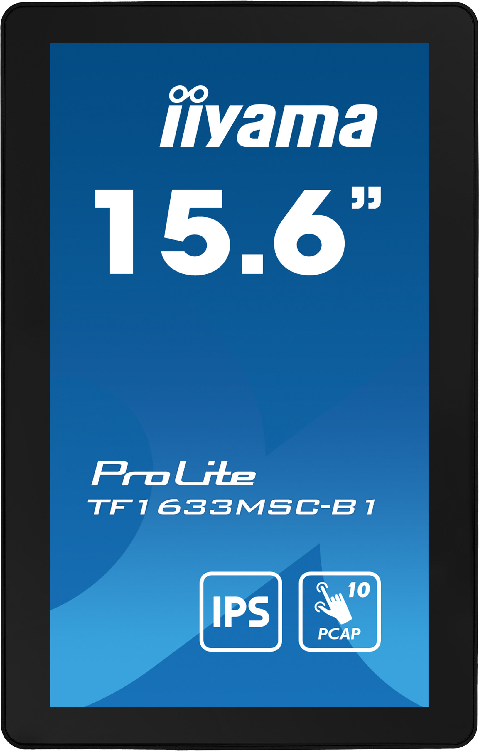 iiyama ProLite TF1633MSC-B1 computer monitor 39,6 cm (15.6") 1920 x 1080 Pixels Full HD Touchscreen Zwart - Afbeelding 4
