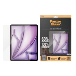 PanzerGlass ® Screen Protector iPad Air 13'' (2024-2026) | iPad Pro 13'' (2024-2025) | Ultra-Wide Fit Doorzichtige schermbeschermer Apple 1 stuk(s) - Afbeelding 3