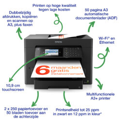 Epson WorkForce Pro WorkForce WF-7840DTWF - Afbeelding 3