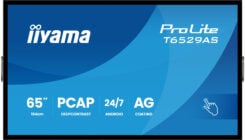 iiyama T6529AS-B1AG beeldkrant Kiosk-ontwerp 163,8 cm (64.5") LED Wifi 420 cd/m² 4K Ultra HD Zwart Touchscreen Type processor Android 24/7 - Afbeelding 4