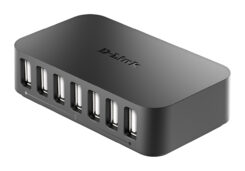 D-Link DUB-H7 USB 2.0 Type-B 480 Mbit/s Zwart - Afbeelding 4