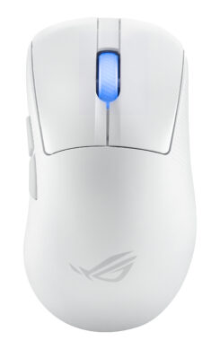 ASUS ROG Keris II Ace Wireless AimPoint White muis Gamen Rechtshandig RF Wireless + Bluetooth + USB Type-A Optisch 42000 DPI - Afbeelding 2