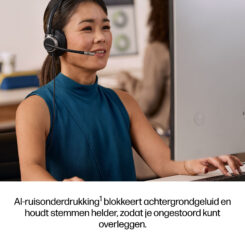 HP Poly Mission 815 Monaural USB Wired Headset - Afbeelding 6