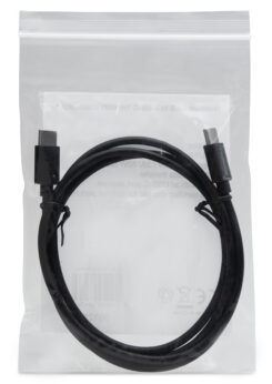 Mobilize Cable USB-C to USB-C 1m. 60W Black (BULK) - Afbeelding 2