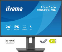 iiyama ProLite XB2497HSU-B1 computer monitor 60,5 cm (23.8") 1920 x 1080 Pixels Full HD LED Zwart - Afbeelding 3