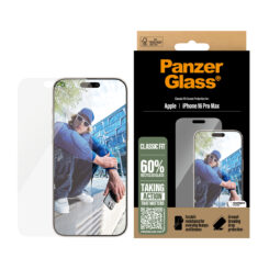 PanzerGlass ® Screen Protector iPhone 16 Pro Max | Classic Fit Doorzichtige schermbeschermer Apple 1 stuk(s) - Afbeelding 3