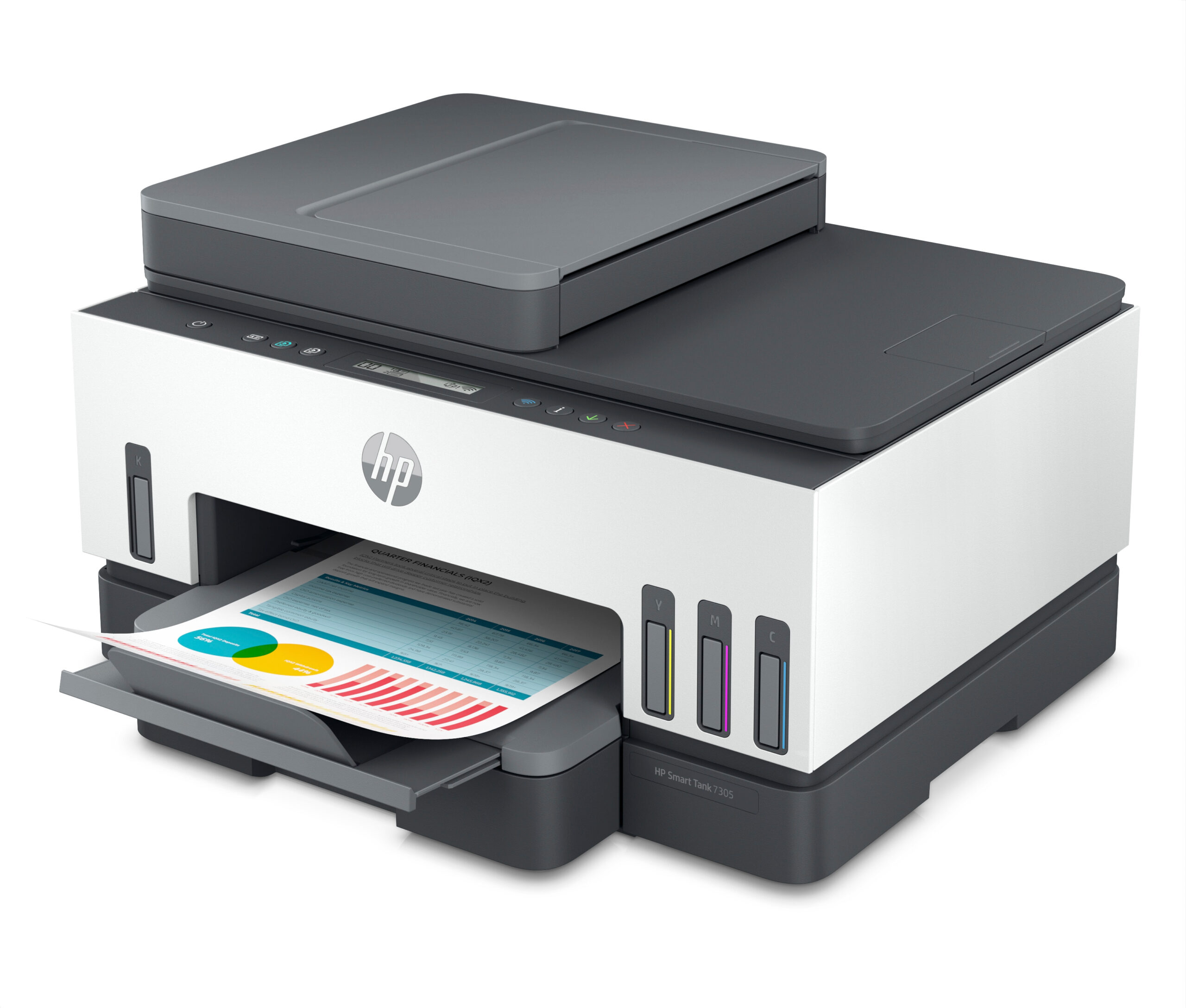 HP Smart Tank 7305 Draadloos All-in-One Kleur Printer, Dubbelzijdig printen; Kopieerapparaat, Scanner - Afbeelding 3