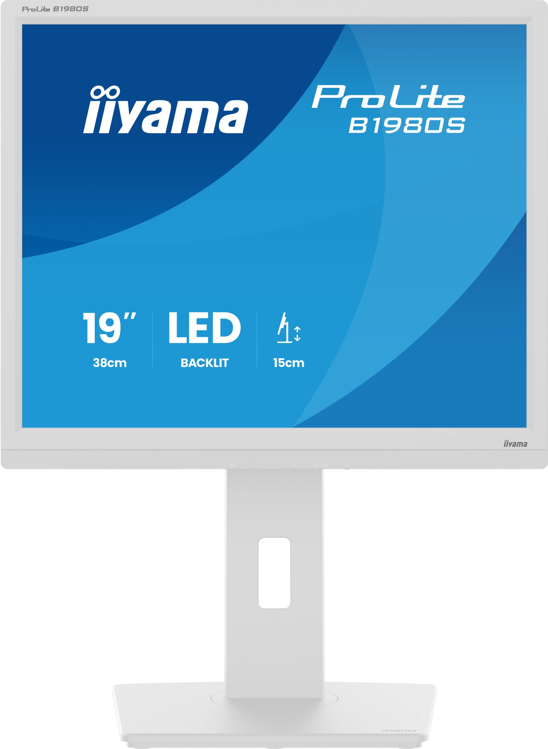 iiyama ProLite B1980S-W1 computer monitor 48,3 cm (19") 1280 x 1024 Pixels SVGA LED Wit - Afbeelding 6
