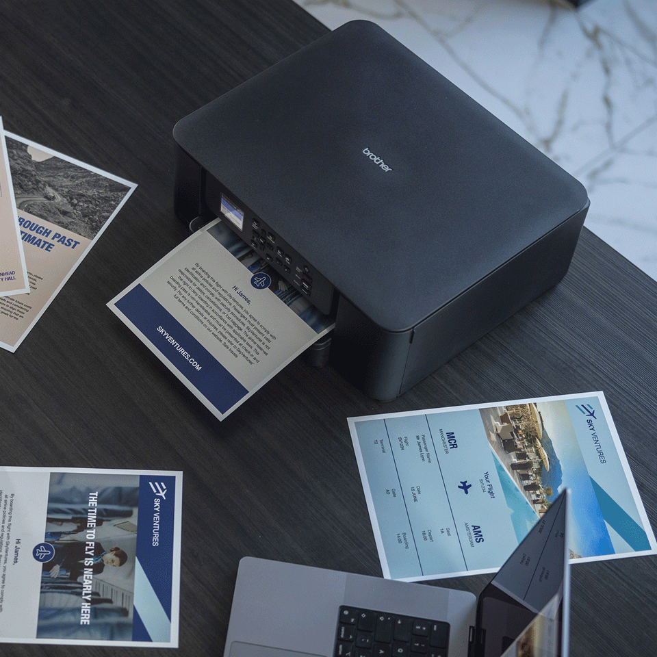 Brother DCP-J1310DW multifunctionele printer Inkjet A4 1200 x 6000 DPI 16 ppm Wifi - Afbeelding 4