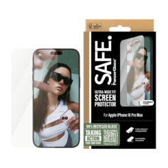 PanzerGlass SAFE. by ® Screen Protector iPhone 16 Pro Max | Ultra-Wide Fit Doorzichtige schermbeschermer Apple 1 stuk(s) - Afbeelding 3