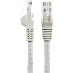 StarTech.com 15m CAT6 Ethernet Kabel, LSZH (Low Smoke Zero Halogen), 10 Gigabit 250MHz 100W PoE RJ45 10GbE UTP Snagless Netwerk Patch Kabel met trekontlasting, Grijs, CAT 6, ETL Gecertificeerd, 24AWG - Afbeelding 4